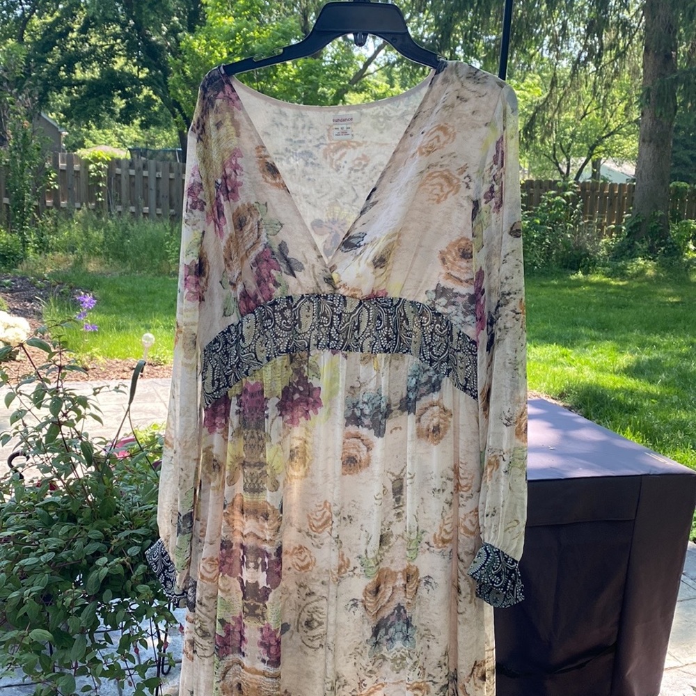 Sundance Maxi Boho flowy dress. Size 12